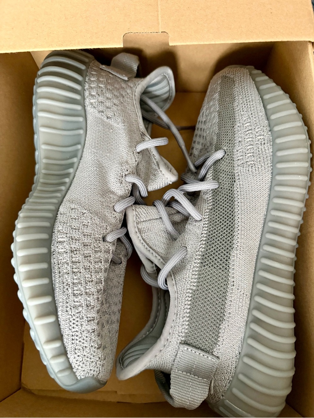 Adidas Yeezy Boost 350 V2 Steel Grey IF3219 Men 4.5 / Women 5.5–6 NIB StockX - Picture 2 of 11